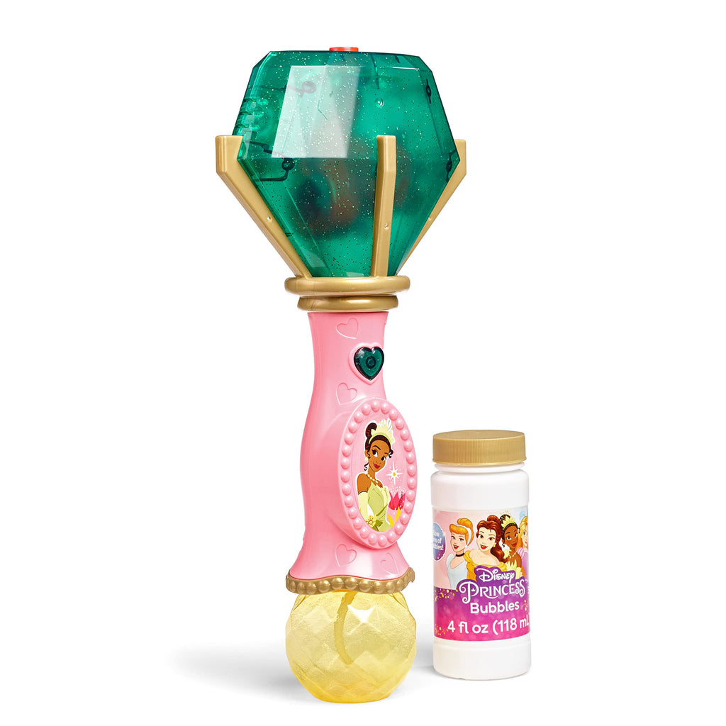 Little Kids Disney Mickey Mouse Light and Sound Musical Bubble Wand, Includes Bubble Solution, Multi (20511)