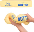 Toymendous Squeeze Butter, Jumbo Squishy Stress Toy, Children Ages 3+, 10.5 inches Long, Stretch & Squish