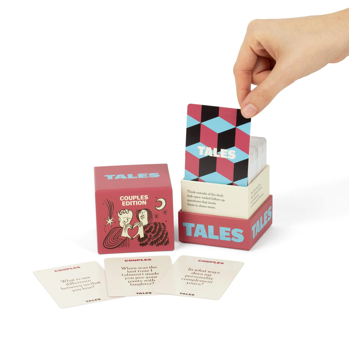 TALES 150 Conversation Cards, Family Edition, Create Meaningful Connections