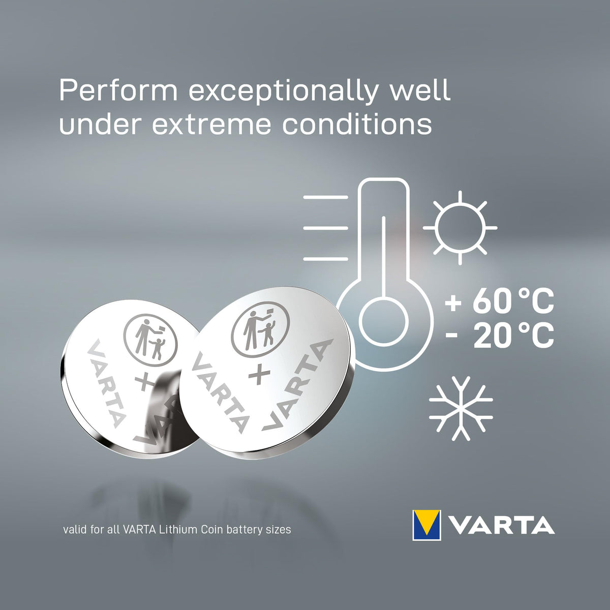 VARTA Batteries AA, Pack of 40, Power on Demand, Alkaline, 1.5 V