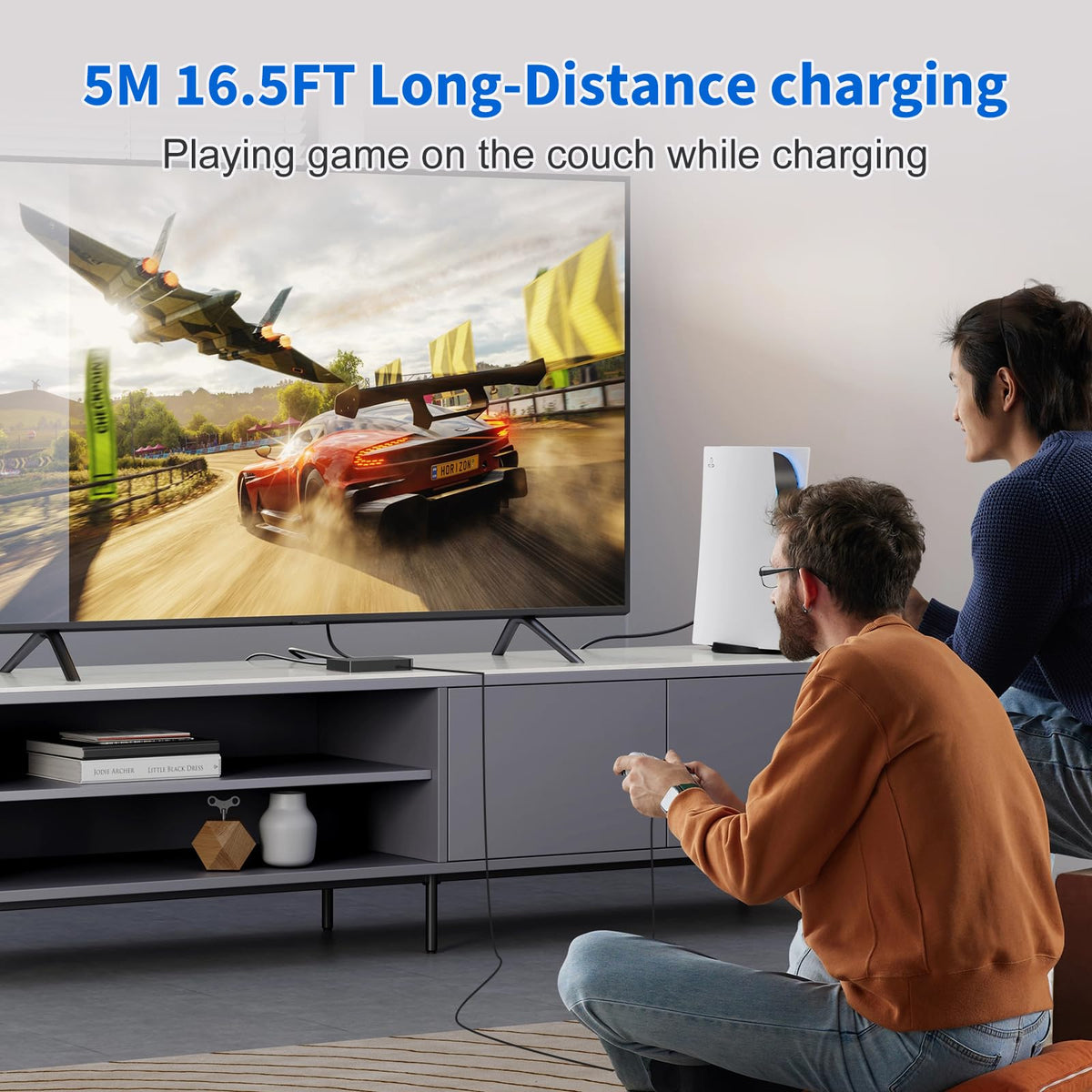 USB C CABLE 3M,Long Samsung Charger Cable Braided Compatible with Samsung Galaxy S20 Plus S21 S22 S23 S10 S9 S8, A20E A50 A51 A70 A71,PS5,Switch,Huawei P40,（Black）