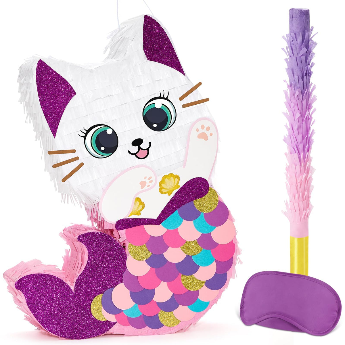 WERNNSAI Easter Bunny Piñata - Easter Rabbit Piñata, Spring Party Decor