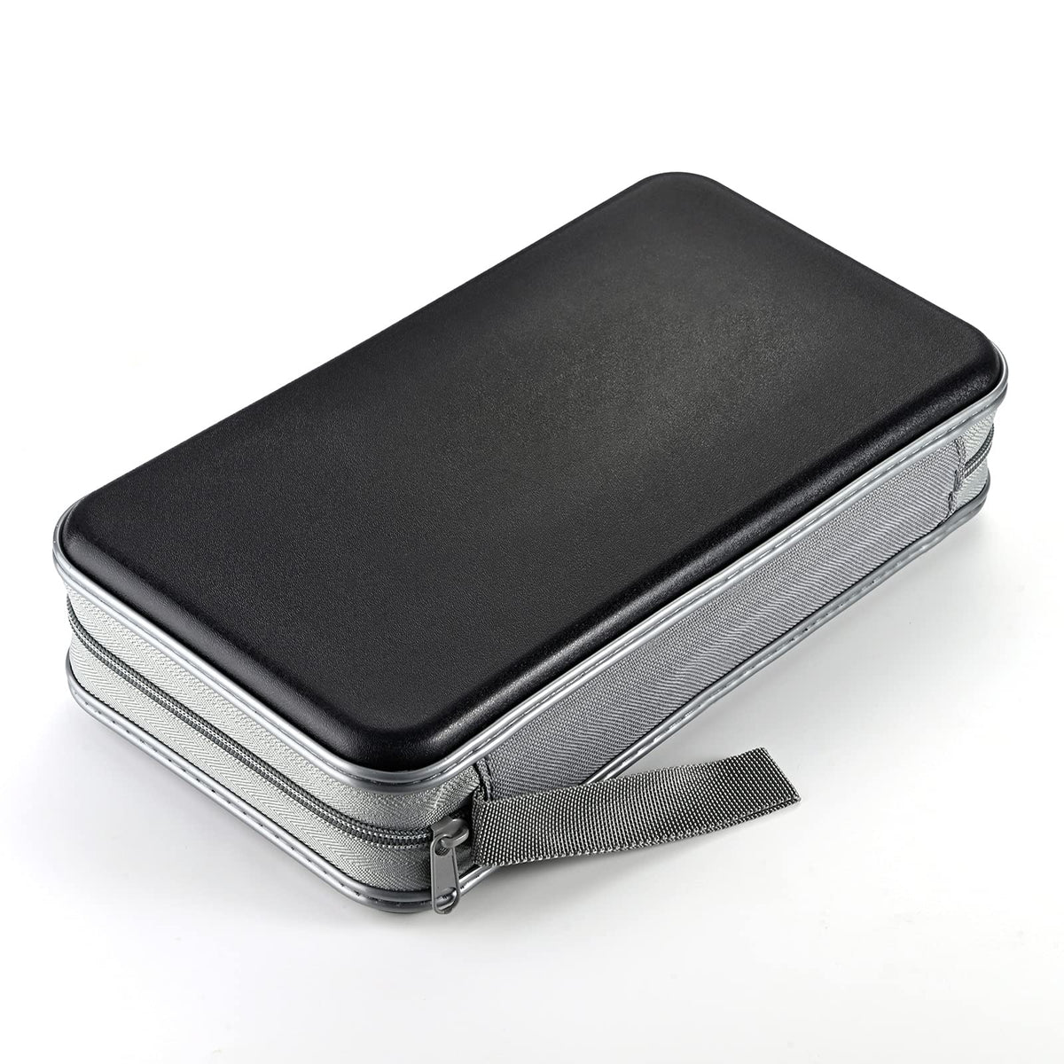 LIOVODE DVD Case, 96 Capacity CD Case Holder Organizer Disc Wallet for Car