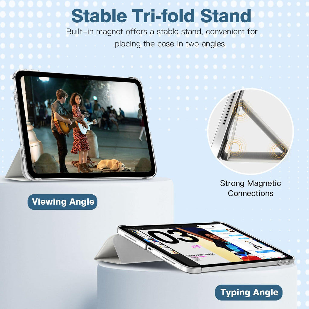 TiMOVO Case for iPad A16 11th Gen 11"/10th Gen 10.9", Colorful Flower