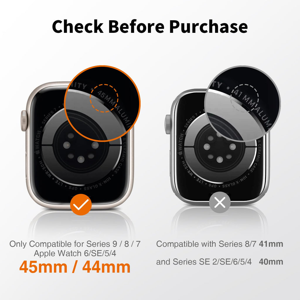 LK for Apple Watch Ultra 4/3/2 49mm Privacy Screen Protector