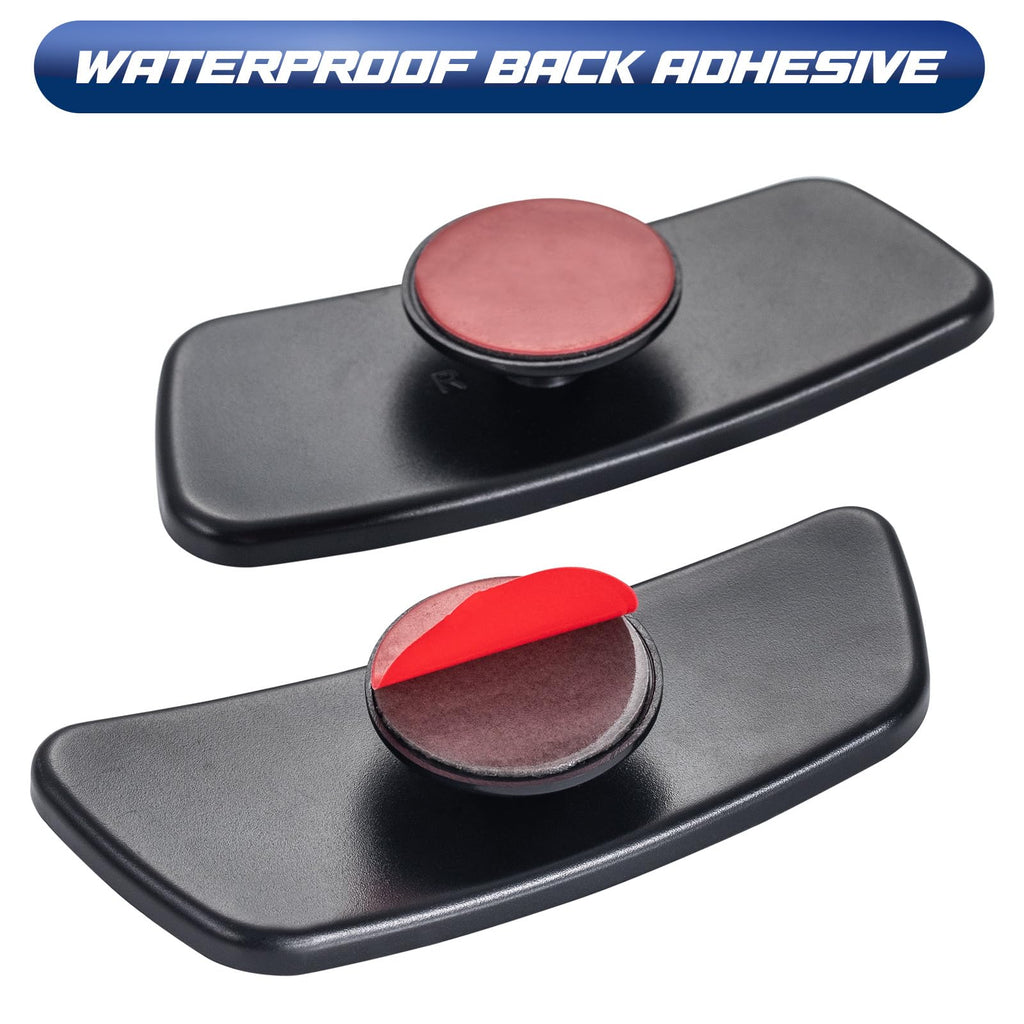 Spurtar Blind Spot Mirrors for Cars, Round Frameless 360° Rotate, 2 Pack