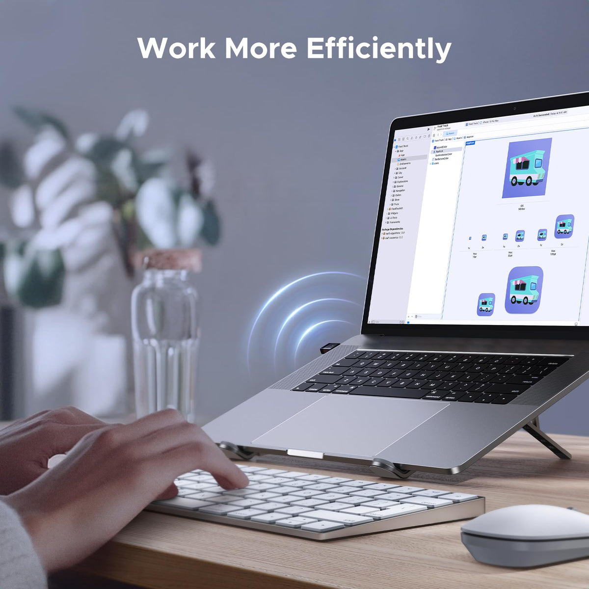 UGREEN Bluetooth 5.3 USB Adapter 328ft/100M Range for PC, Rotatable Antenna