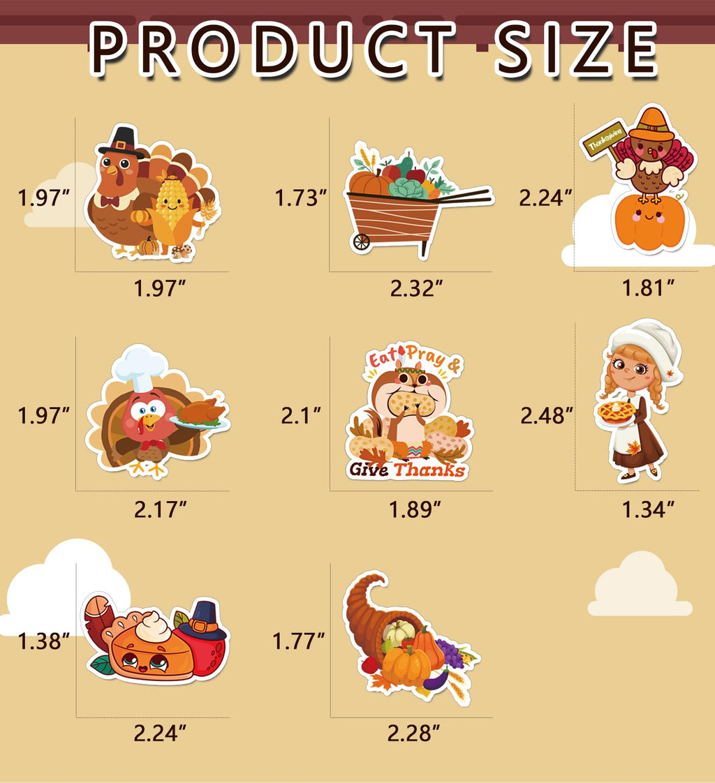 Halloween Party Favors, Halloween Stickers,100PCS Vinyl Waterproof Stickers