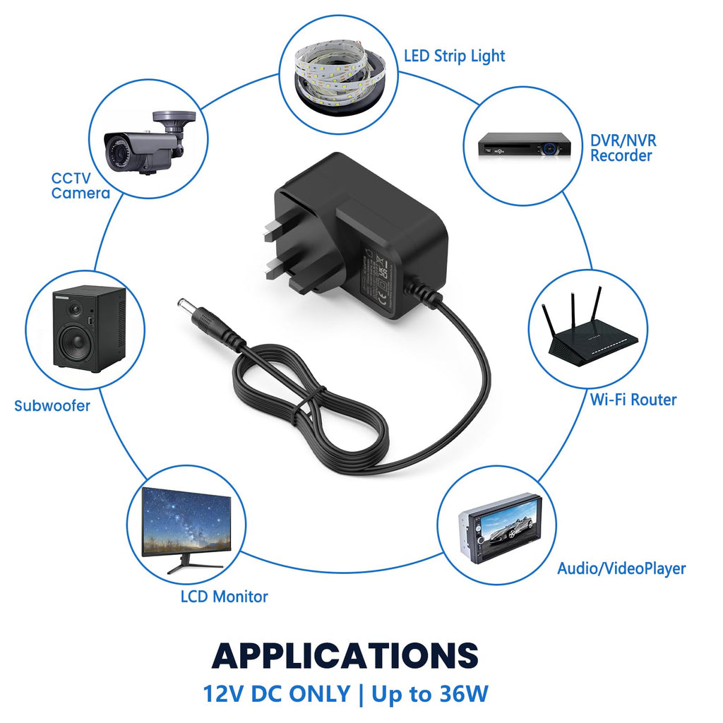 65W Laptop Charger Compatible with Microsoft Surface Pro Laptop Book Go