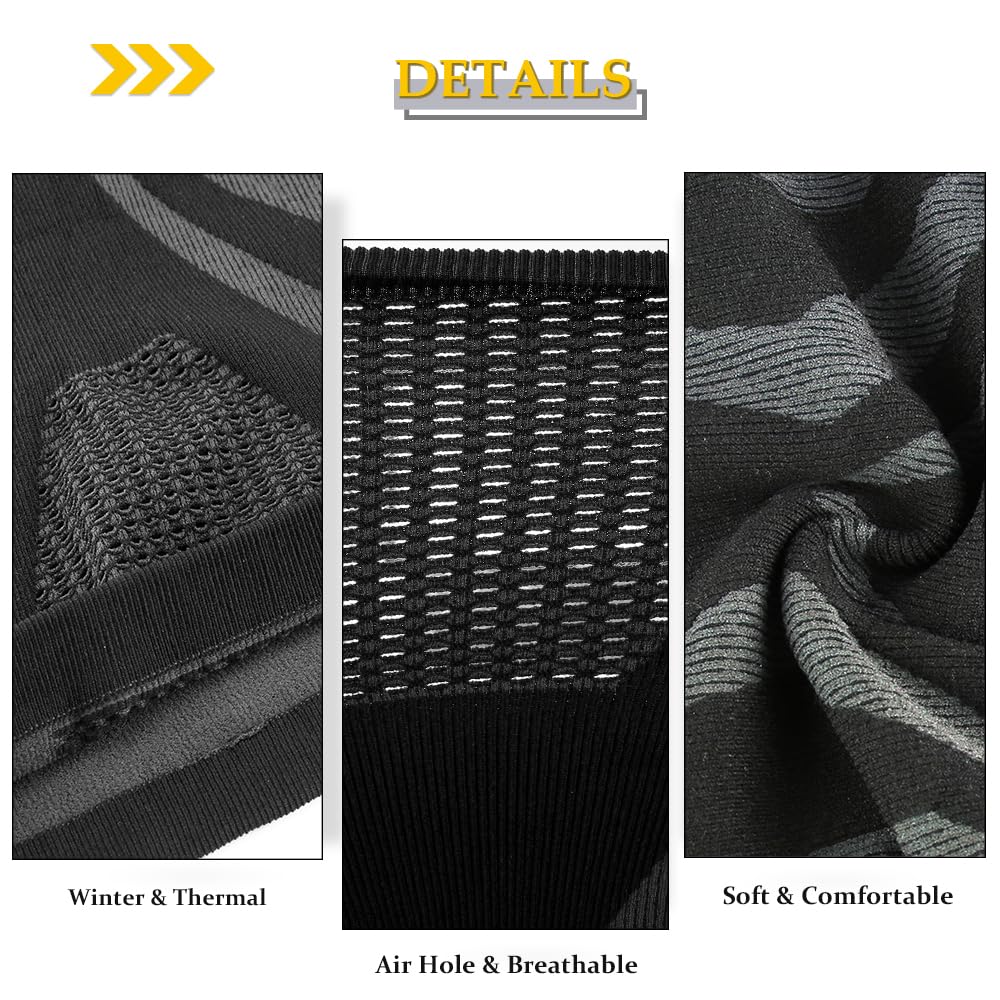 WTACTFUL Winter Neck Warmer Gaiter Windproof Face Mask Balaclava Bandana for Ski Snowboard
