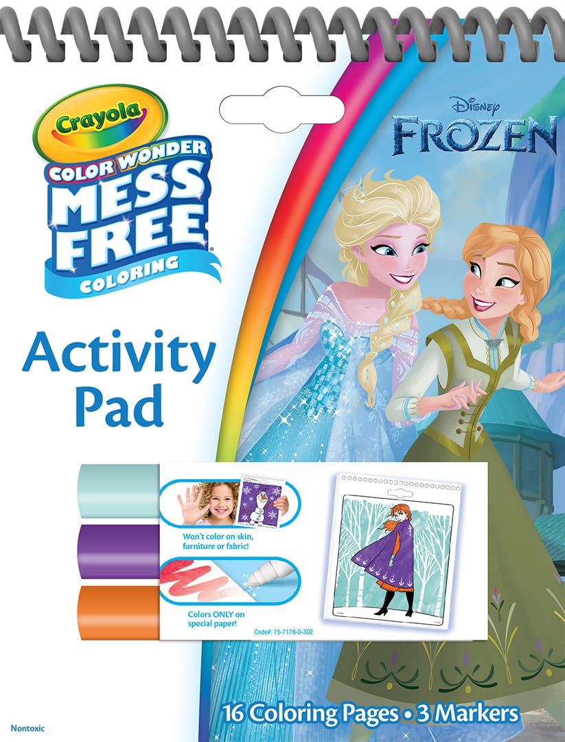 Crayola Color Wonder Mess Free Coloring Activity Set (30+ Pcs)