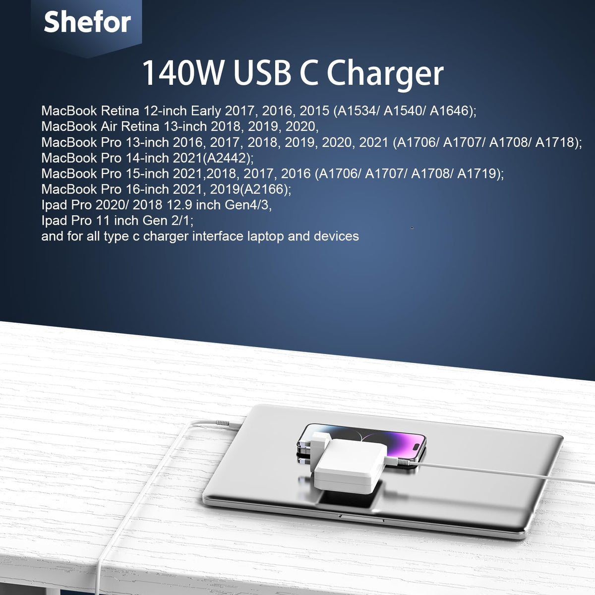 230W Laptop Charger Compatible With HP Omen OMEN Victus ZBook Fury Series