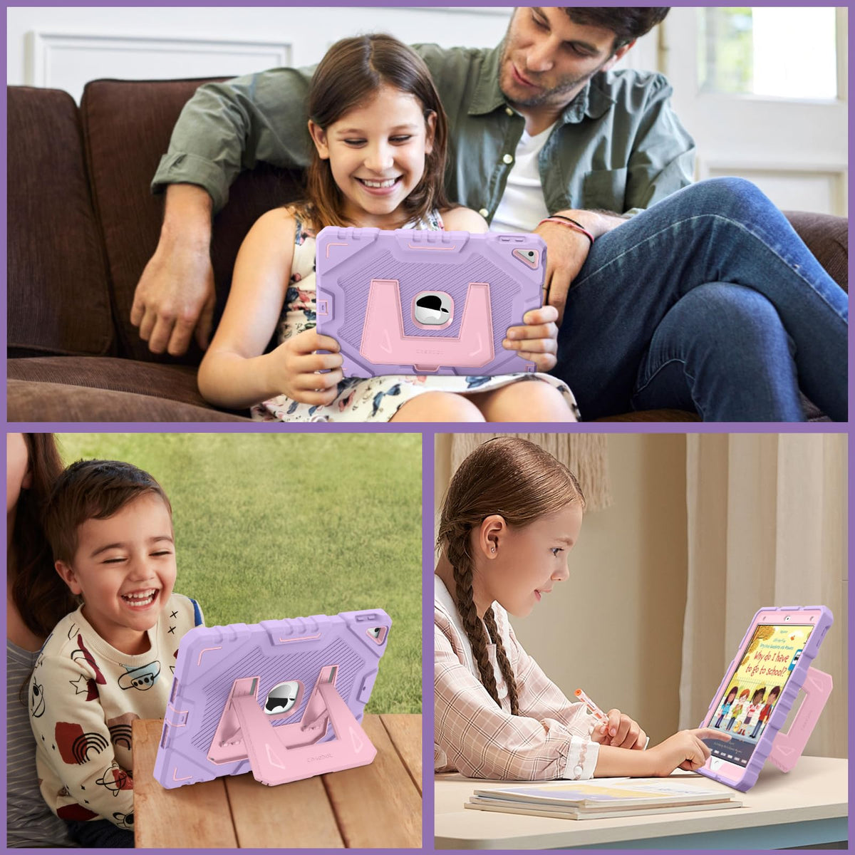 FINTIE Kid-Friendly Case for iPad 9th / 8th / 7th Generation 10.2 Inch