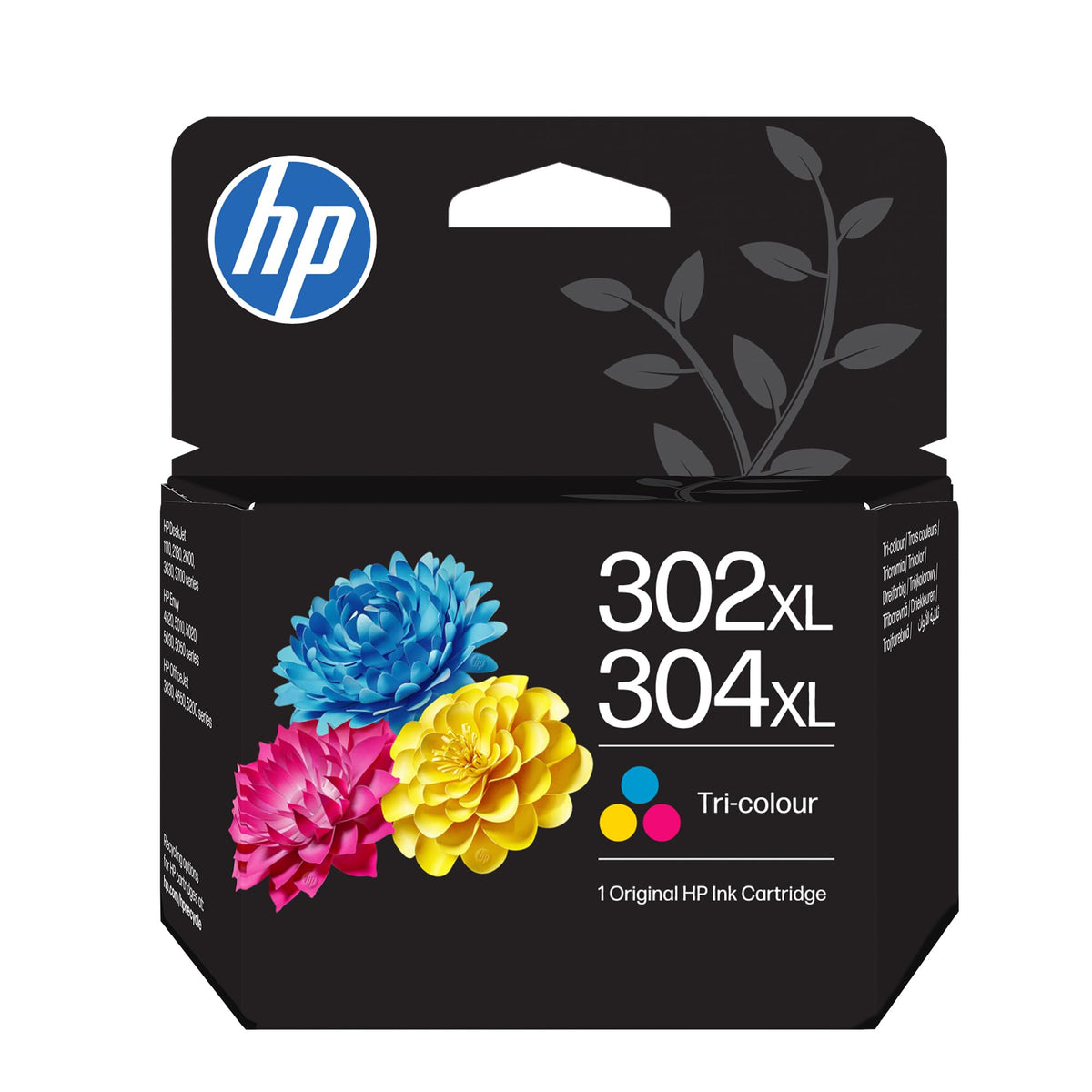HP 302XL/304XL Black Original Ink Cartridge, High Yield