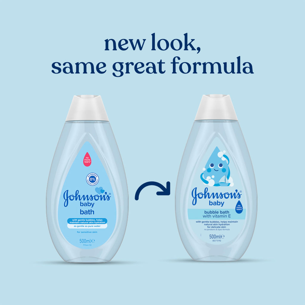 Johnson’s Baby Bath 500 ml (Pack of 1) NO MORE TEARS®