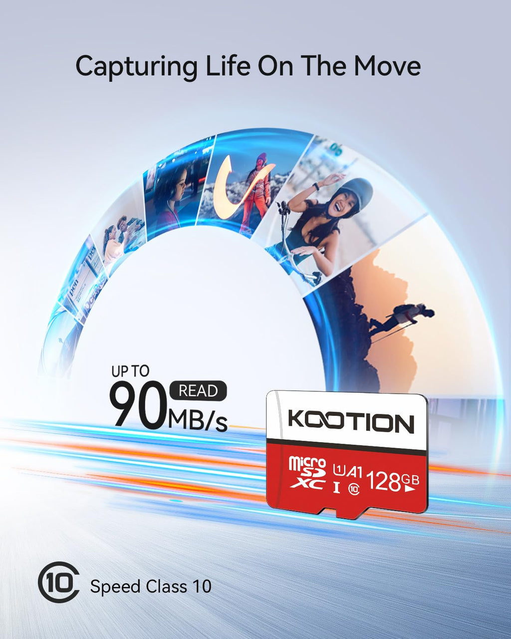 KOOTION Micro SD Card 32GB 5 Pack MicroSDHC UHS-I Memory Card Class 10 High Speed Micro SD Card, C10, U1