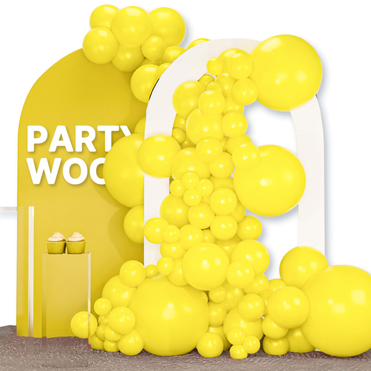PartyWoo Dark Purple Balloons 120pcs Royal Purple Color Different Sizes