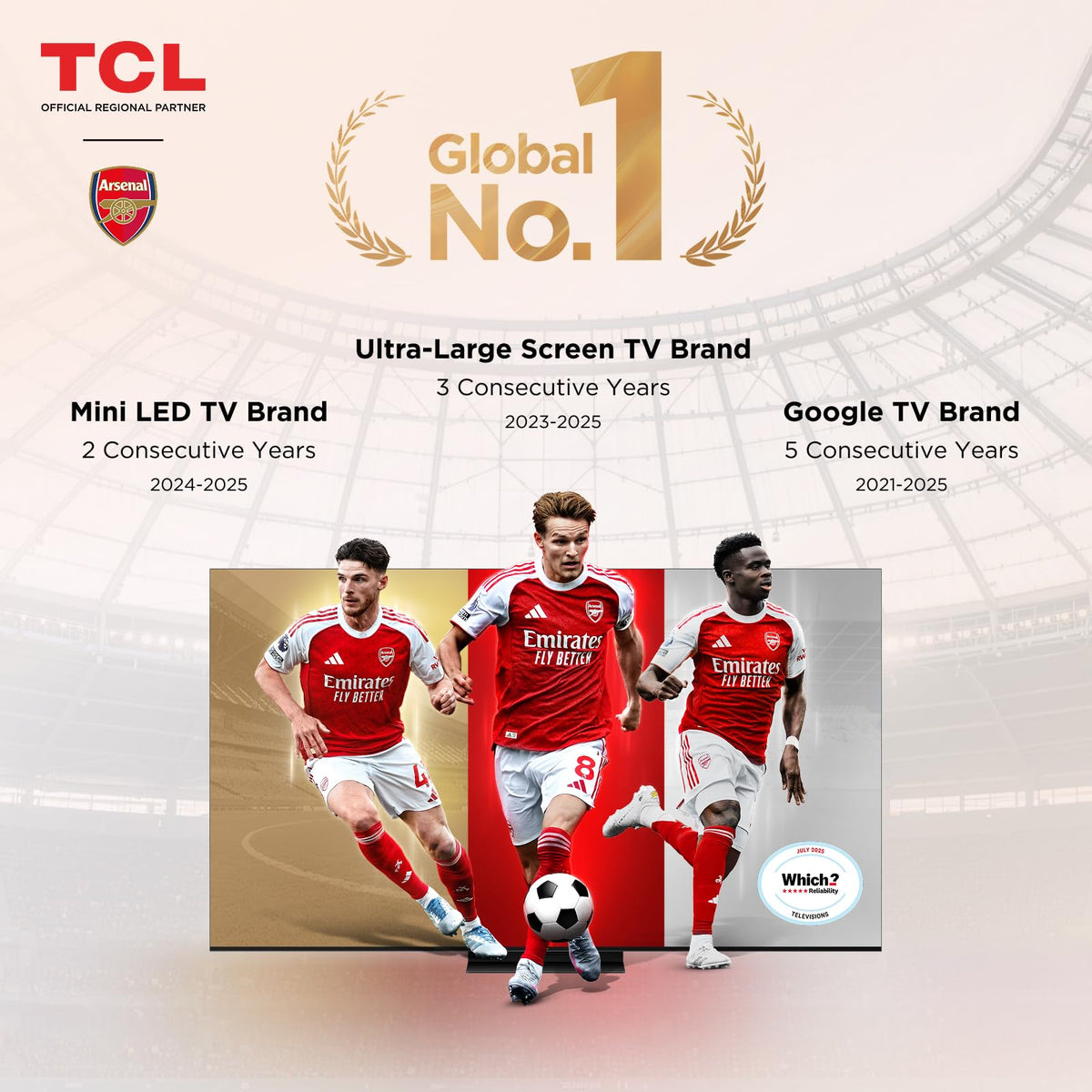 TCL 32SF560-UK 32 Inch Full HD QLED HDR Smart TV with Fire TV Press & Ask Alexa, Metallic Bezel-Less Design