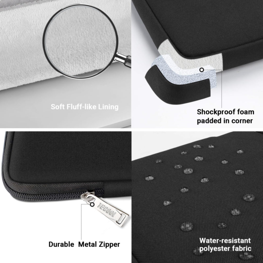 TECOOL 14 Inch Laptop Sleeve Protective Case Waterproof Computer Case
