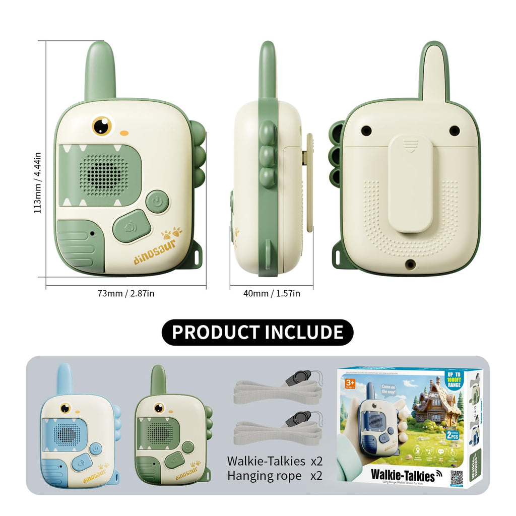 Walkie Talkies Toys for Girls:Unicorn Toys 2 Pack Birthday Gifts for 3 4 5-7 8 Year Old Girls Toy for 4 5 6 7 8-10 Year Old Camping Outdoor Game,Christmas Stocking Stuffers for Girls Kids