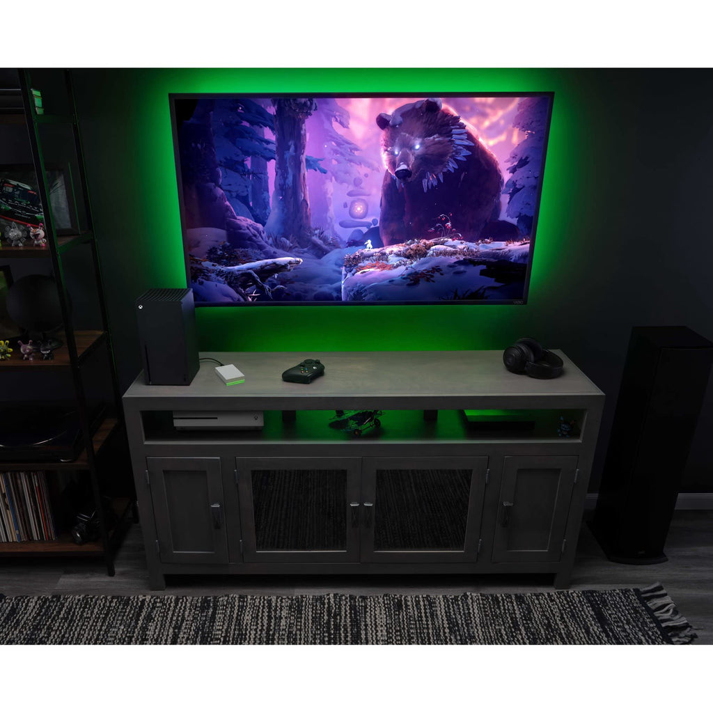 Seagate FireCuda Gaming Hard Drive 2TB, External Hard Drive HDD, USB 3/2, RGB LED lighting, Data Rescue Services (STKL2000400)