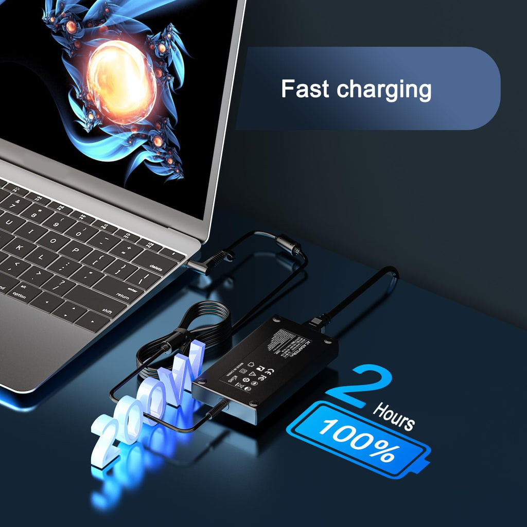 230W Laptop Charger Compatible With HP Omen OMEN Victus ZBook Fury Series