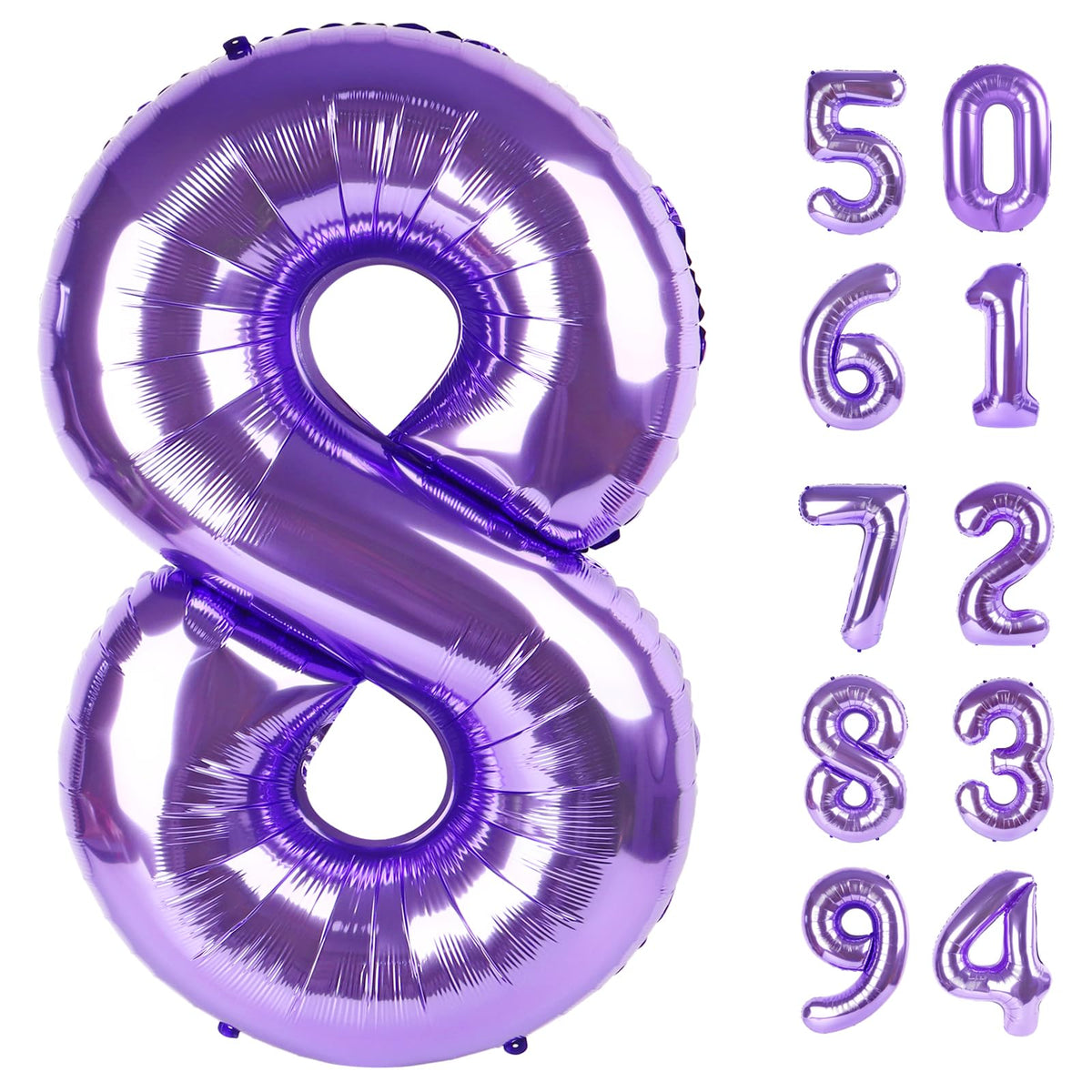 Laser Silver 6 Balloon - Number Balloon 40 Inch, 6th Hot Pink Decorations