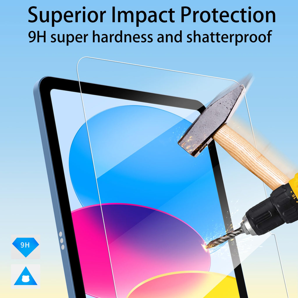 4youquality 2-Pack for iPad Pro 11" & iPad Air 5/4 10.9" Screen Protector