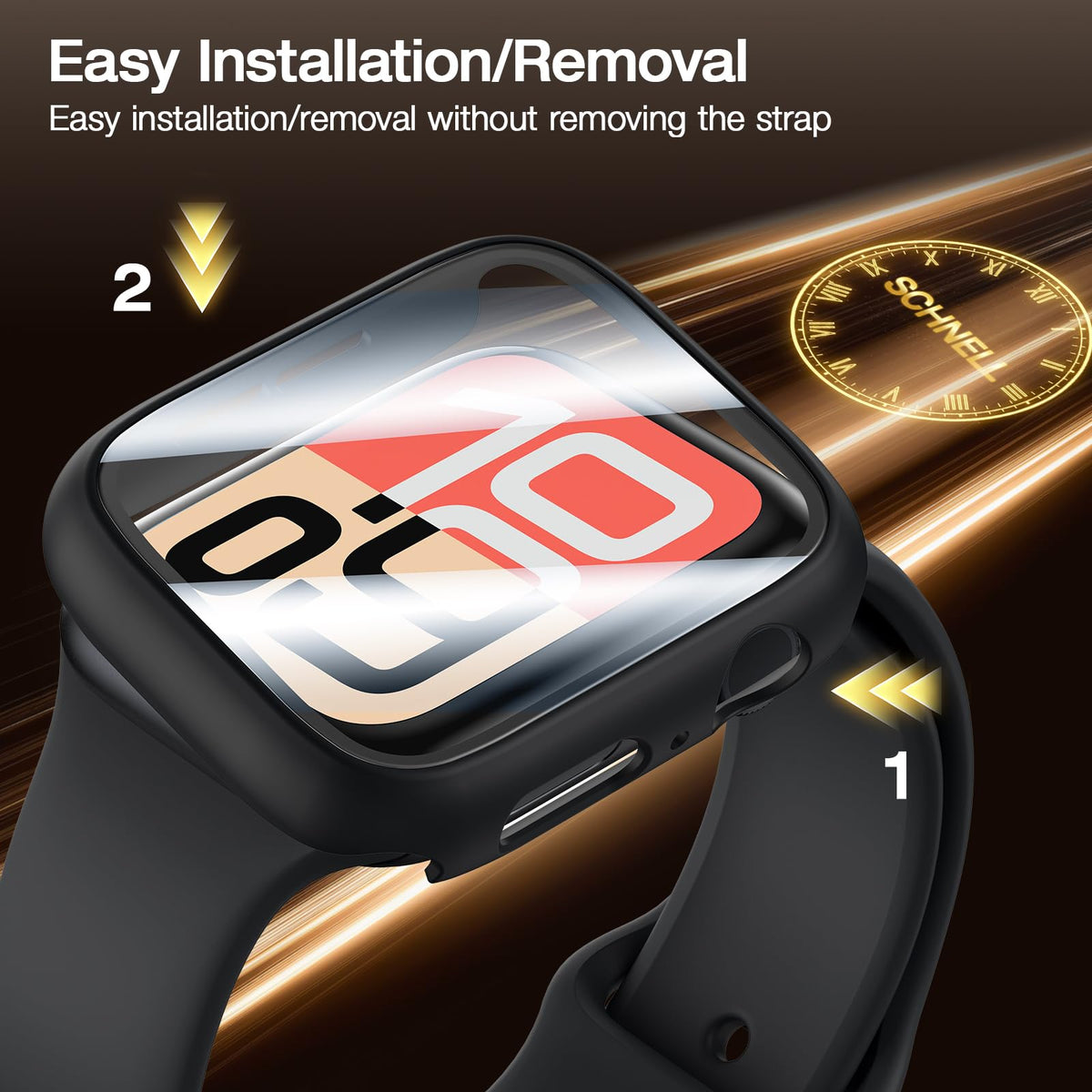 LK for Apple Watch Ultra 4/3/2 49mm Privacy Screen Protector