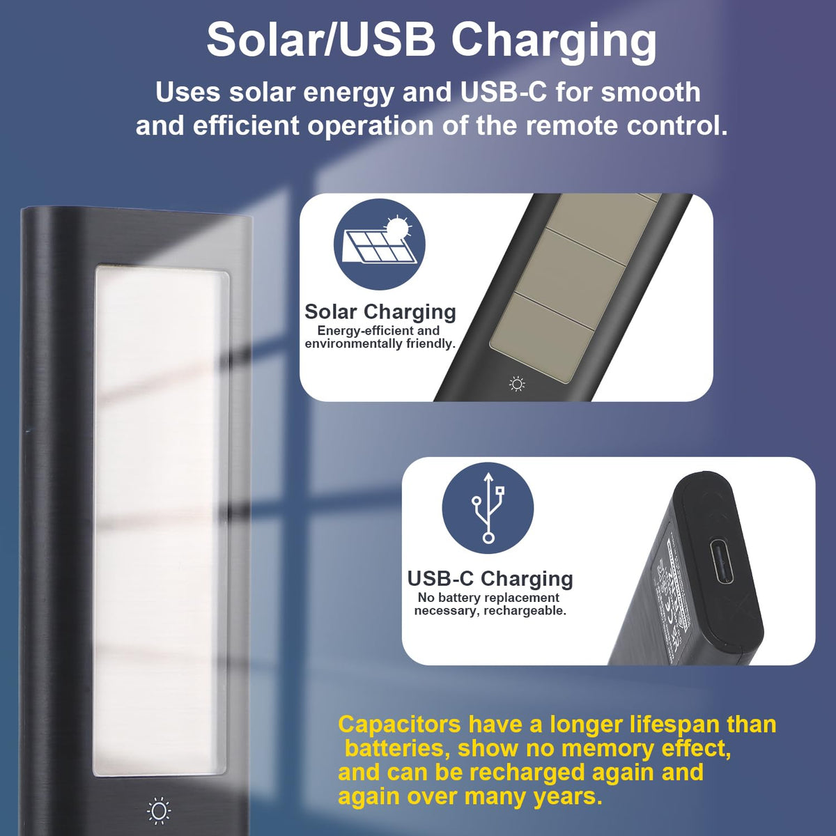 for-LG-Magic-Remote, Gvirtue Solar Voice Remote Control for-LG-Smart TV