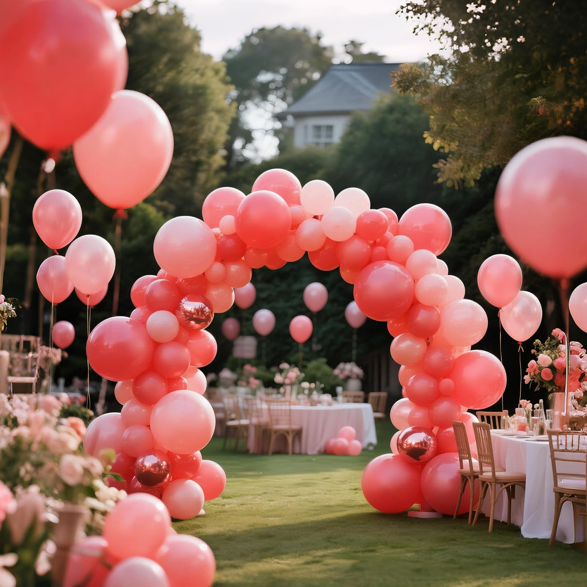 110pcs Black Balloon 12 inch, Black Latex Balloons for Birthday Party Baby Shower Wedding(with 2 Ribbons).