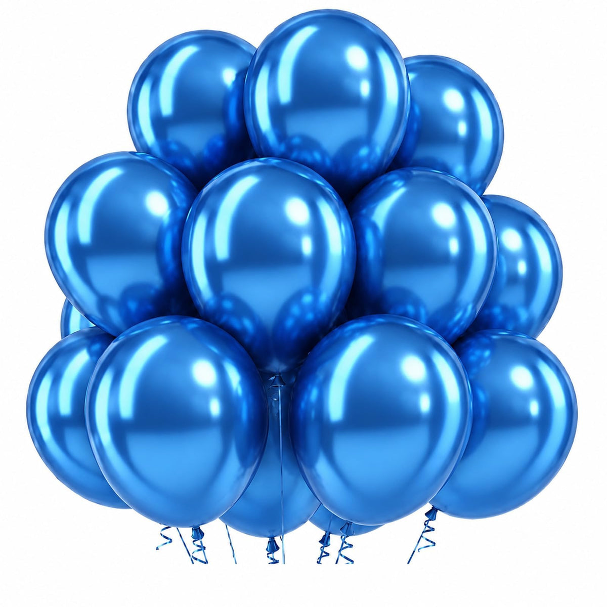 Togvu Black Balloons, 50Pack 5 Inch Small Mini Black Latex Party Balloons