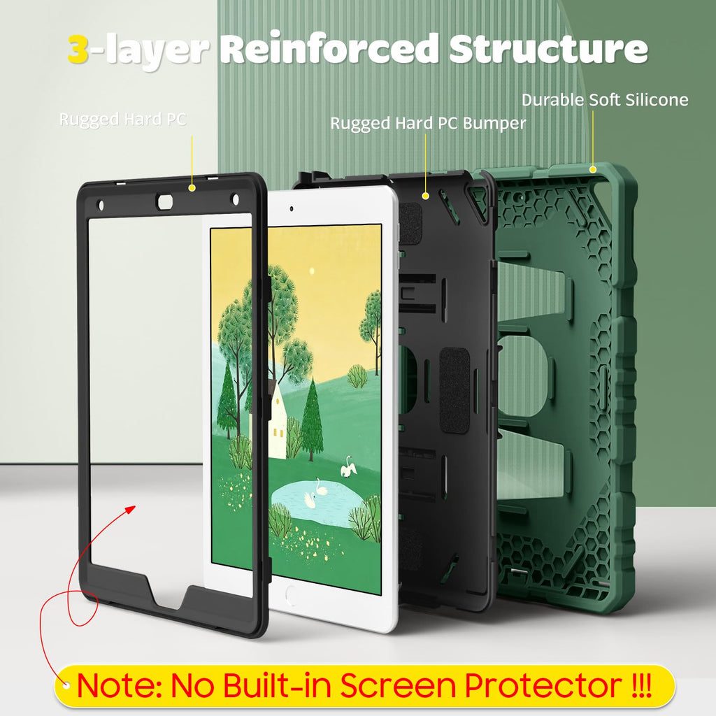 FINTIE Kid-Friendly Case for iPad 9th / 8th / 7th Generation 10.2 Inch