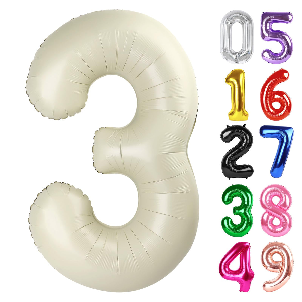 Laser Silver 6 Balloon - Number Balloon 40 Inch, 6th Hot Pink Decorations