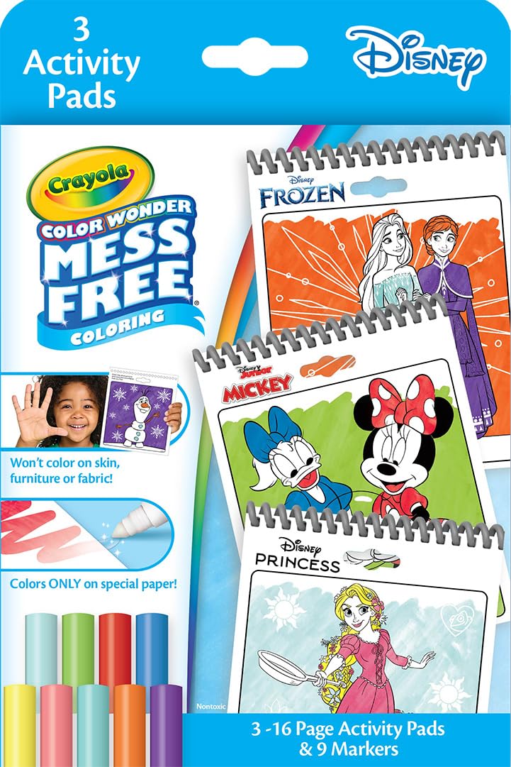 Crayola Color Wonder Mess Free Coloring Activity Set (30+ Pcs)
