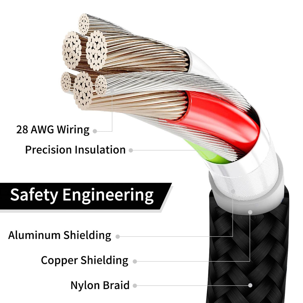 USB 3.0 Cable 2M,5Gbps High Speed Transfer USB Type A Male to Male Lead