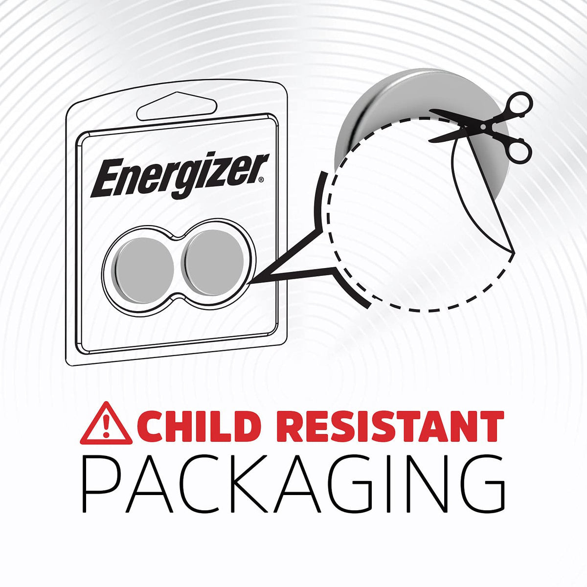 Energizer CR2025 Batteries (4 Pack) - Lithium 3V Coin Battery