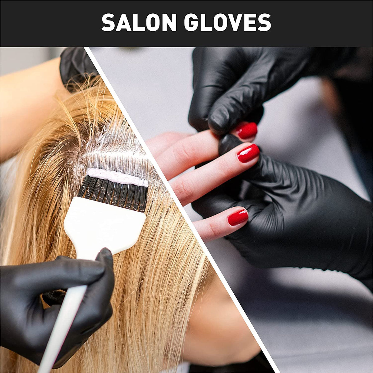 OKIAAS Vinyl Disposable Gloves, Latex-Free, Powder Free, Food Grade