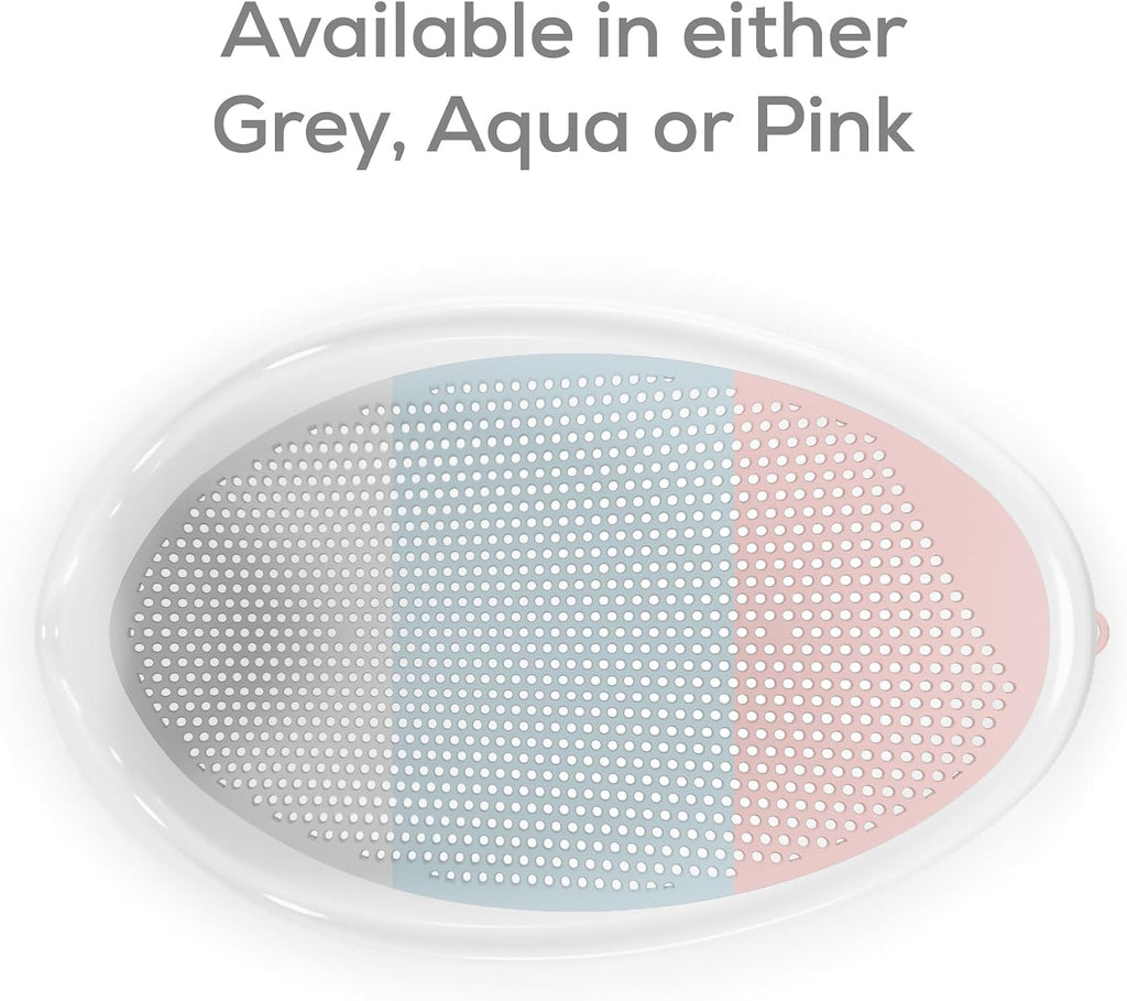 Angelcare - Baby Bath Support - Soft Touch Support - Water Level Indicator - Ideal for Babies Less Than 6 Months Old - Aqua