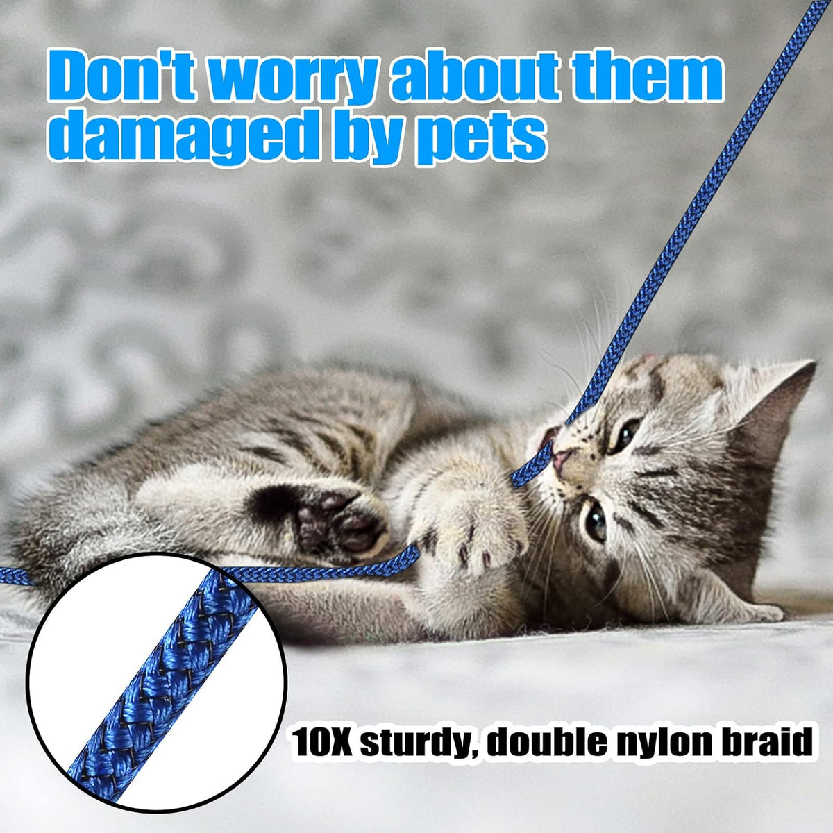 Long Micro USB Cable 10ft Android Charger Cable Durable Fast Phone Charger Cord Android Charging Cable for Samsung Galaxy S7 S6 S7 Edge S5 S2 J7 J7V J5 Note 5 4 LG G4 HTC PS4 Camera MP3(blue)