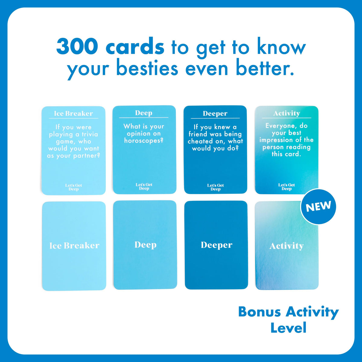 Let's Get Deep, A Question Card Game for Couples by Relatable