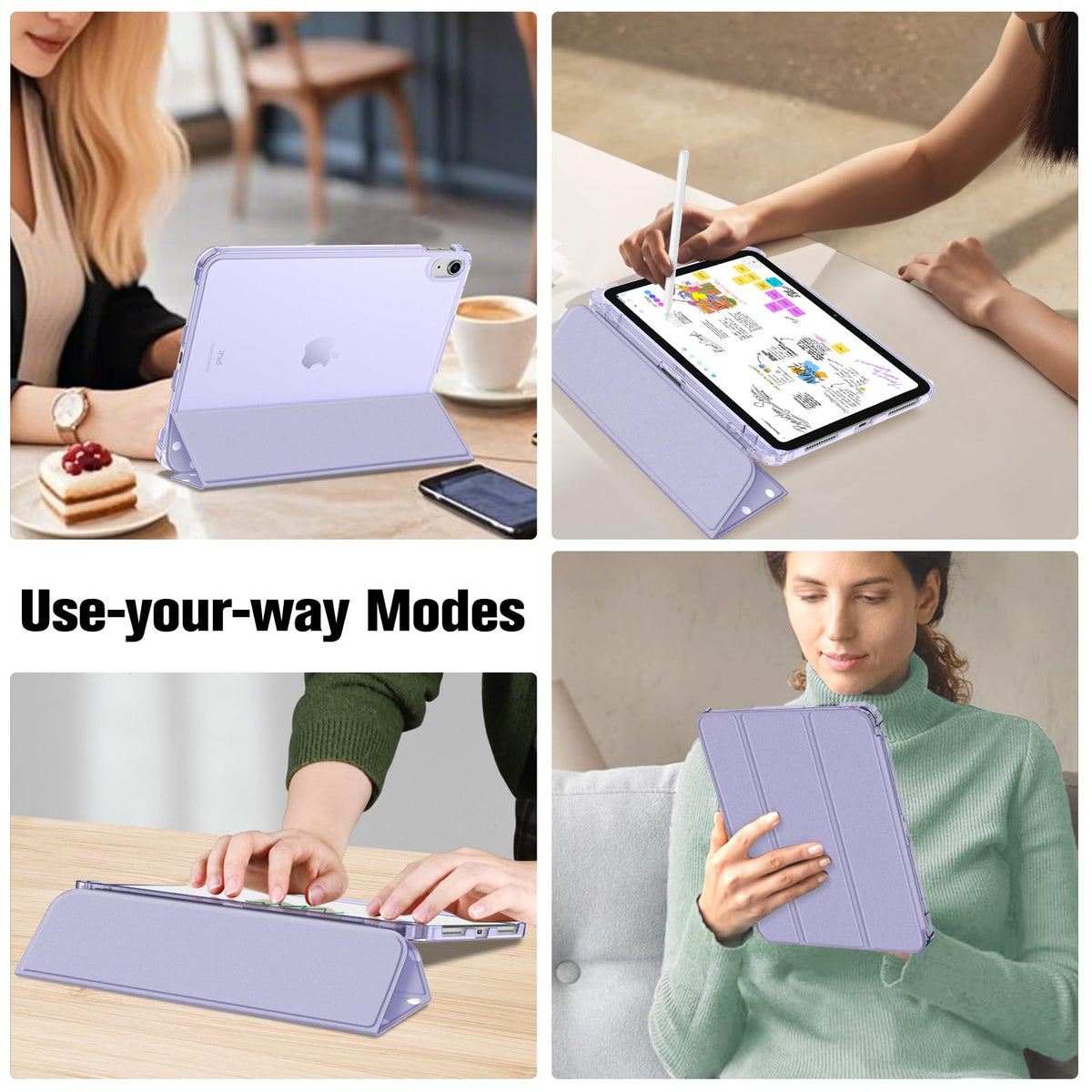 FINTIE Slim Case for iPad A16 11th Generation 11 Inch & 10th Gen 10.9 Inch