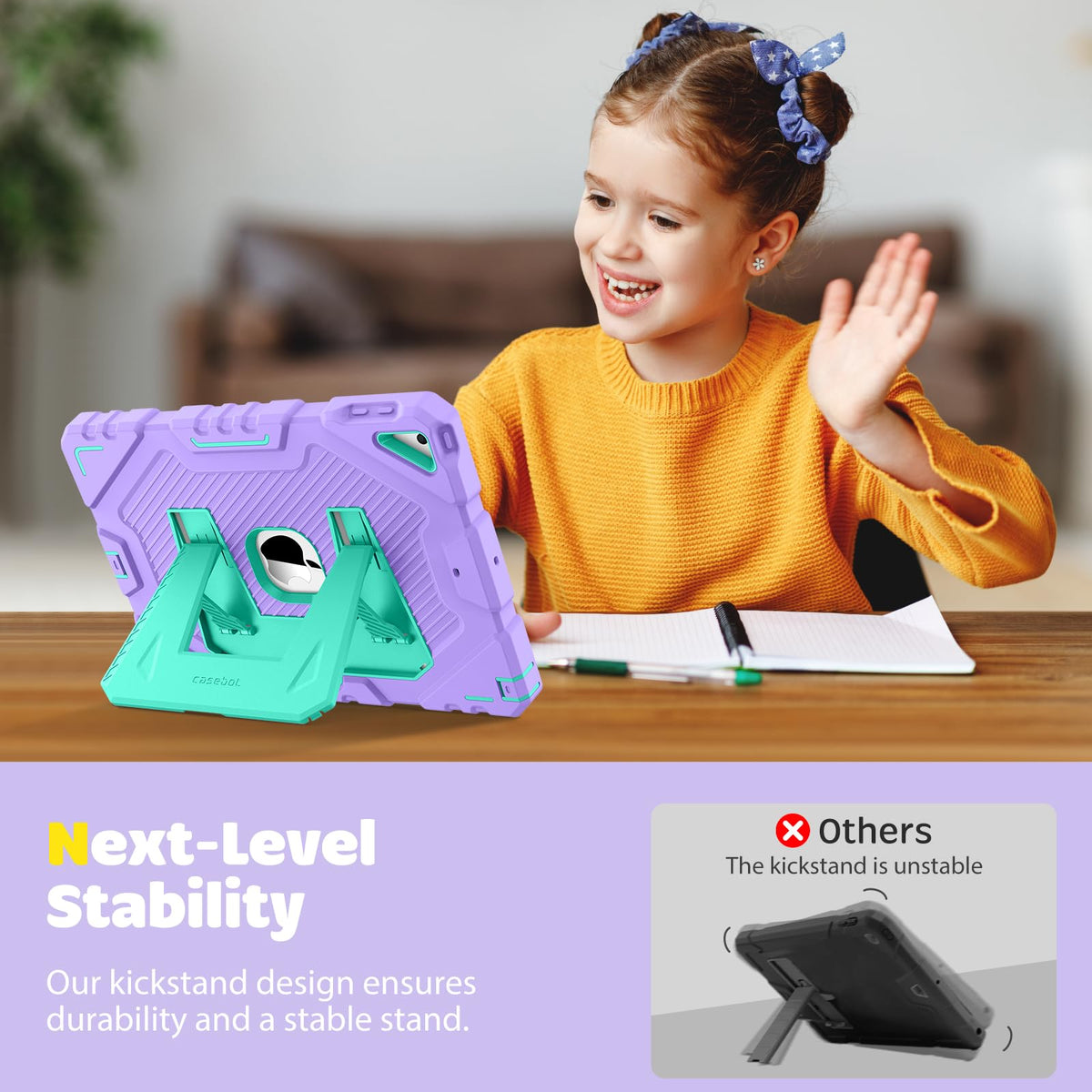 FINTIE Kid-Friendly Case for iPad 9th / 8th / 7th Generation 10.2 Inch