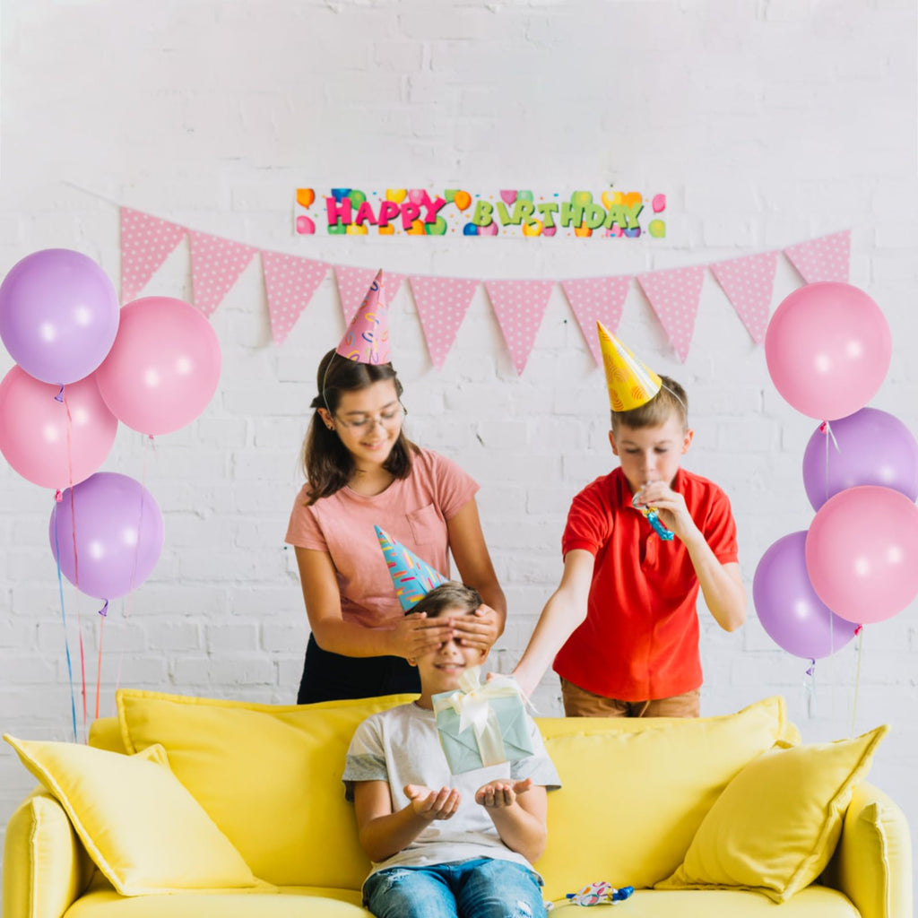 ASIYUHY Yellow Balloon 12 inch 100 Pack Thick Latex Helium Balloons