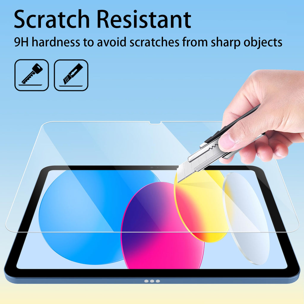 4youquality 2-Pack for iPad Pro 11" & iPad Air 5/4 10.9" Screen Protector