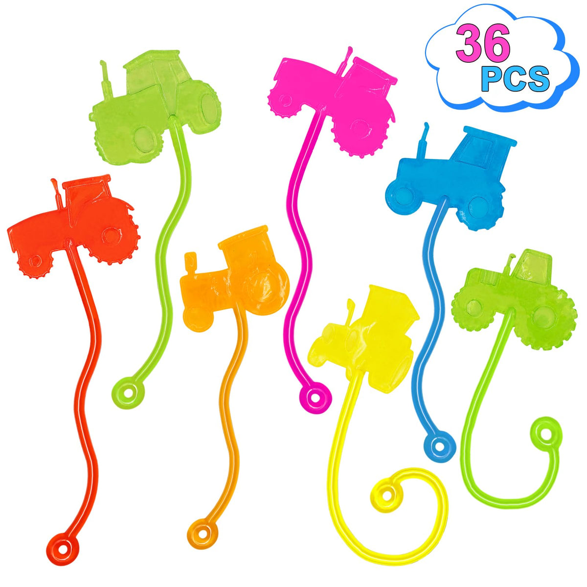 Valentines Sticky Hands Bulk 48 PCS Heart Valentines Party Favors for Kids