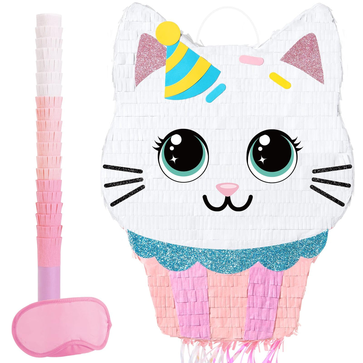 WERNNSAI Easter Bunny Piñata - Easter Rabbit Piñata, Spring Party Decor