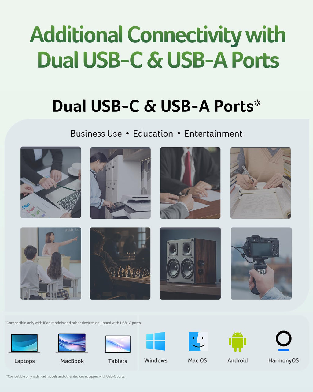 Acer UT300 USB 3.0 Flash Drive 64GB, Memory Pen Stick with Transfer Speeds Up to 150 MB/s, USB Type-C Typc-A Thumb Drive for Phones, Laptops, TVs and Audio Equipment