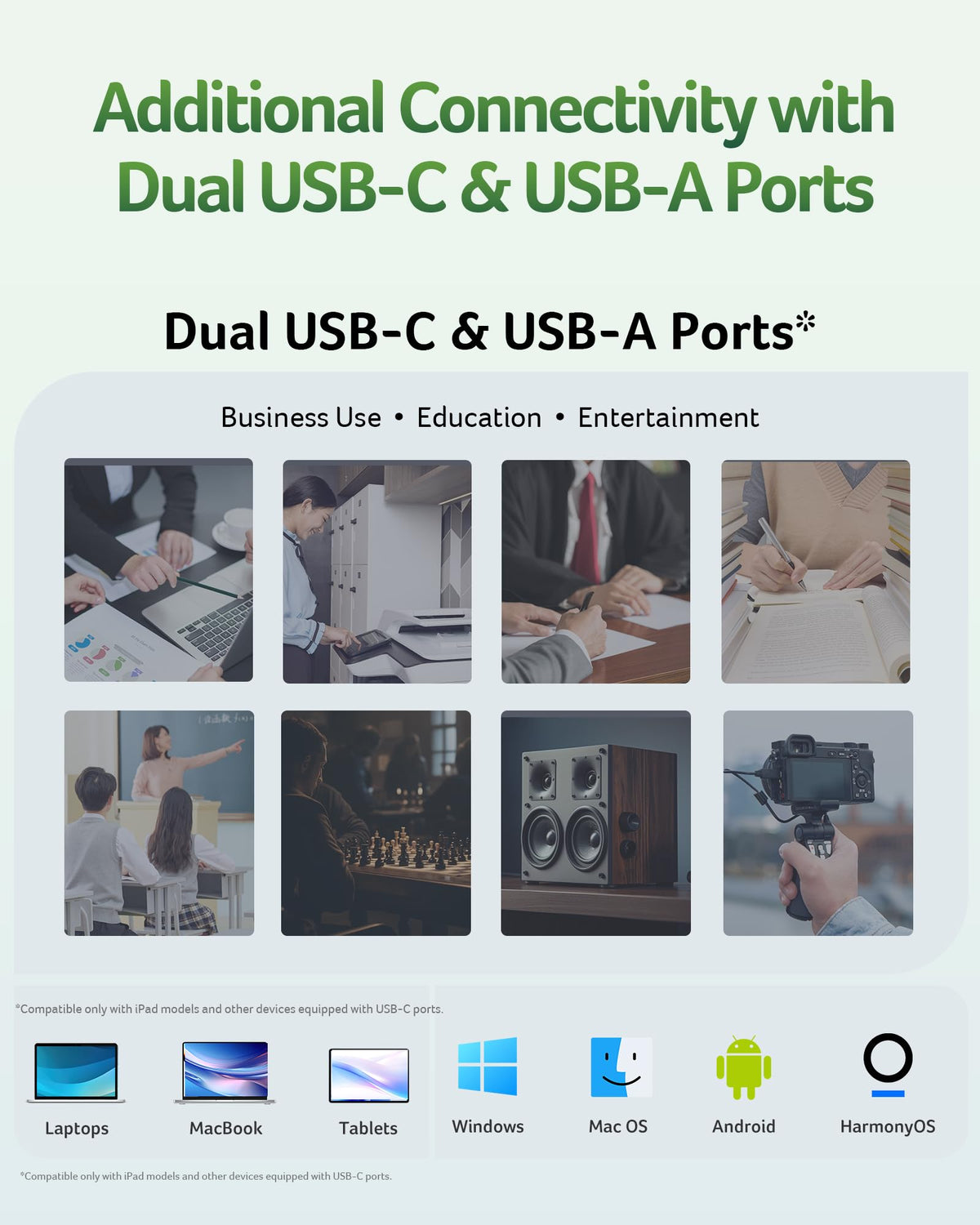 Acer UT300 USB 3.0 Flash Drive 64GB, Memory Pen Stick with Transfer Speeds Up to 150 MB/s, USB Type-C Typc-A Thumb Drive for Phones, Laptops, TVs and Audio Equipment