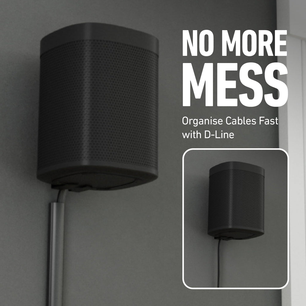 D-Line 30x15mm Cable Trunking 4m Multipack, Half Round Profile, Self-Adhesive Wire Cover, Paintable Cable Management - 10x 30mm (W) x 15mm (H) x 40cm Lengths and Accessories - Aluminium-Effect
